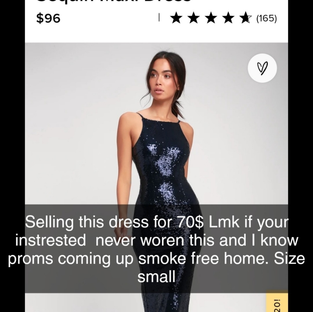 Lulus maxi dress